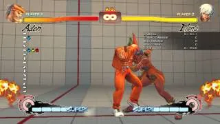 USF4 Adon vs Elena：Test01