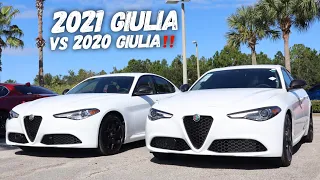 2021 Giulia Sprint vs 2020 Giulia Base ...Which Alfa Romeo Does It BETTER?