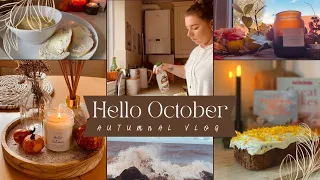 HELLO OCTOBER 🍂 | Cozy Fall Vlog | Carrot Cake | Parsnip Soup | House Speed Clean Tidy Up