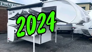 NEW 2024 LANCE 825 TRUCK CAMPER SHORT BED Dodd RV WALKTHROUGH UPDATED SOLAR