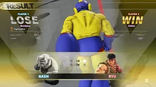 SFV - American Ryu vs. Irish Nash