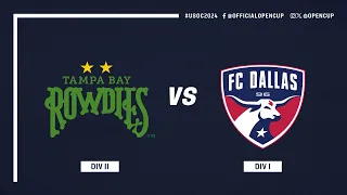 Tampa Bay Rowdies vs. FC Dallas EXTENDED HIGHLIGHTS | Lamar Hunt U.S. Open Cup | May 22, 2024