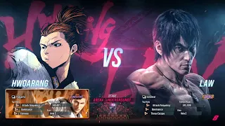 Tekken 8 Match - IceBear (Law) VS Yagami (Hwoarang)