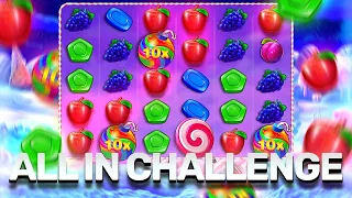 ALL IN Challenge On SWEET BONANZA! (Bonus Buys)