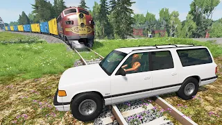 Cars Vs Rail #32 – Beamng.Drive | Dancing Cars