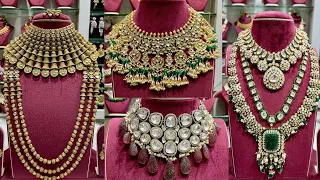 High class imitation jewellery at chandni chowk| Celebrity style bridal sets available|Beauty Palace