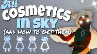 EVERY Cosmetic in Sky and Where to Find Them - Sky Children of the Light All Cosmetics | nastymold
