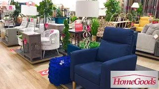 HOMEGOODS (5 DIFFERENT STORES) FURNITURE SOFAS CHAIRS DECOR SHOP WITH ME SHOPPING STORE WALK THROUGH