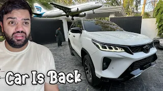 Fortuner Legender Is Back After Accident 😍 | Flight Cancel Ho Gai 😭