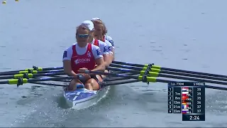 2018 World Rowing Cup  W4X Final A