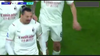 Zlatan Ibrahimović Super freekick goal Vs Genoa