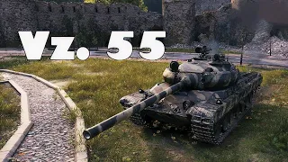 Новый любимчик VZ 55+ стальной охотник #миртанков #worldoftanks