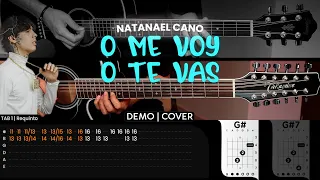 O Me Voy O Te Vas - Natanael Cano en Guitarra (DEMO) Con REQUINTOS | The Yerena