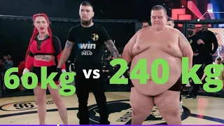 240 kg vs 60kg #shorts