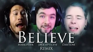 "BELIEVE" (DanTDM, Markiplier, Jacksepticeye Remix) | Song by Endigo