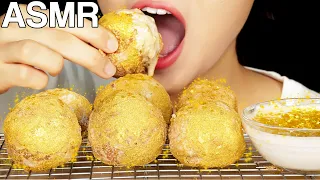 ASMR Edible Gold Cheese Balls 황금치즈볼 Eating Sounds Mukbang 먹방