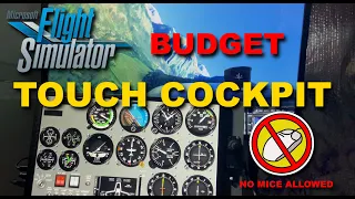 FS2020 Budget Touchscreen Cockpit