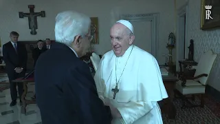 Il Presidente Mattarella incontra Papa Francesco