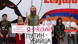 Ռուս ակտիվիստը կոչ  արեց ՀՀ-ում դադարեցնել ռուսական հեռուստաալիքների  հեռարձակումը