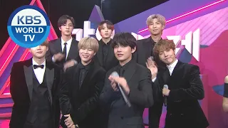 Interview with BTS [2019 KBS Song Festival / 2019.12.27]