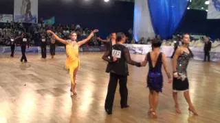 ANDREY GUSEV & ELIZAVETA CHEREVICHNAYA   IDSF INTERNATIONAL OPEN LATIN IN MOSCOW 2011   ROUND 5   P1