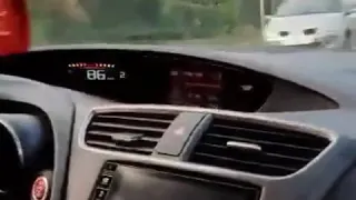 Honda fk2 Inside sound...