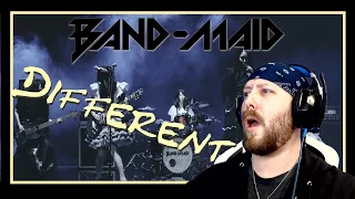 Band-Maid / Different (Official Music Video) Reaction | Metal Musician Reacts