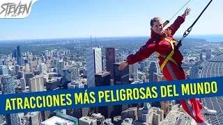 TOP 10 Atracciones Más Peligrosas  Del Mundo | 2022