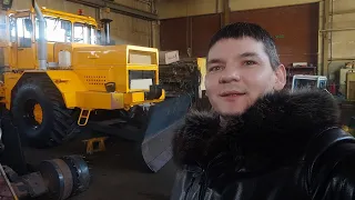 Варим отвал на трактор Кировец К-701. Собираем трактор К-701 и К-744 в Пермь.