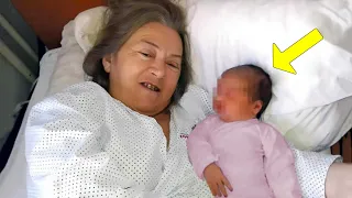 She Gave Birth At 60 Then Husband Saw The Baby & Dumped Her. What Happened Next Is Heartbreaking!