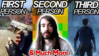 moistcr1tikal reacts to This Is What a "Second-Person" Video Game Would Look Like & Much More!