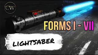 All Seven Lightsaber Combat Forms