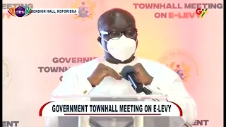 Government townhall meeting on E-levy: Finance Minister's full address