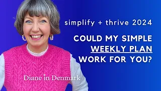 Minimalist Weekly PLANNING Routine! Selfcare Flylady Hygge | Simplify + Thrive 2024