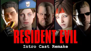 RESIDENT EVIL INTRO CAST REMAKE | Resident Evil