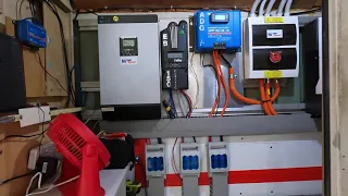 A Complete look at our OFF GRID Solar Battery System.