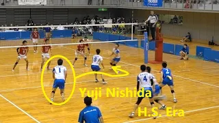 Haikyu! real Ushijima Wakatoshi Yuji Nishida H.S. Era Best, Spike and Serve from Japan Inter HS 2017