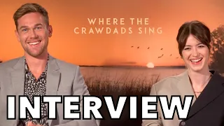 Daisy Edgar-Jones & Taylor John Smith On WHERE THE CRAWDADS SING, Taylor Swift's Single | INTERVIEW