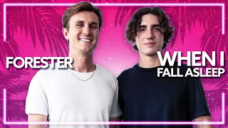 Forester - When I Fall Asleep (with Jai Wolf) [Lyric Video]