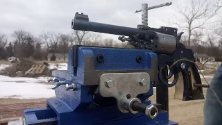 Vise testing my Home made revolver