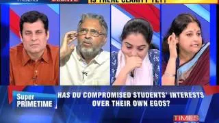 The Newshour Debate: Delhi University's American style course rolled back - Part 2 (27th June 2014)