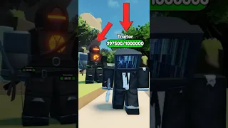 TRAITOR v Microphone Assassin in Skibidi Tower Defense #roblox