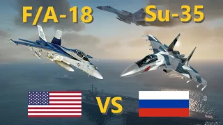 Dogfight: GTA V Warfare Mod —  F/A-18F vs Su-35S Flanker-E