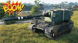 FV4005 Stage II- БОЙ ПО ФАНУ НА 10К - World of Tanks