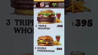 Почему так ДОРОГО??? Burger King #Shorts