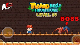 Mano Jungle Adventure - Level 30 + BOSS / Gameplay Walkthrough (Android, iOS)