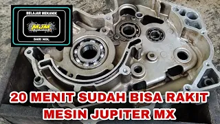 Suitable for beginners to build the Jupiter MX engine until the engine starts #Jupitermx