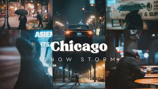 Capturing The Chaos: Chicago Snow Storm Street Photography POV With Sony A7RIII
