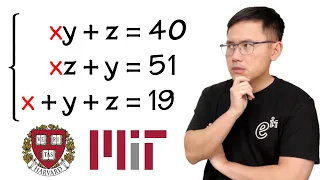 You see nonlinear equations, they see linear algebra! (Harvard-MIT math tournament)