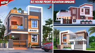 50 Most Amazing House Designs For 2 Floor Houses | Front Elevation Designs For Double Floor Houses